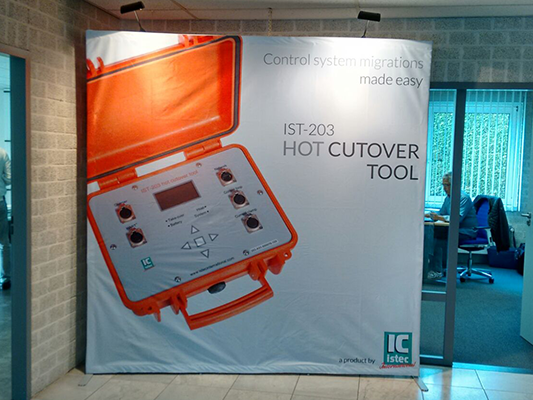 Hot Cutover Tool Beurswand