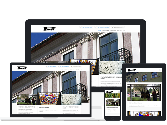 Glashandel Piket Responsive